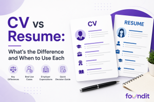 CV or Resume? Know the Difference and When to use Which